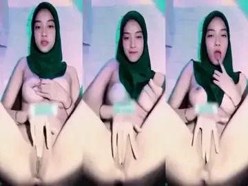 Bokep Hijab Sarah Colmek Basah Solo Intens, Lumer HD